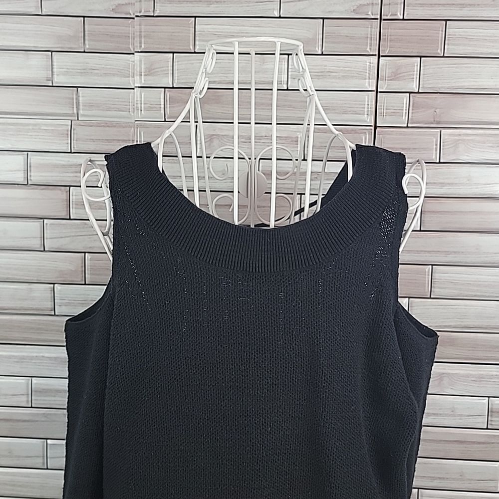 Express Sleeveless Sweater - Black Womens  Size M - Picture 7 of 12